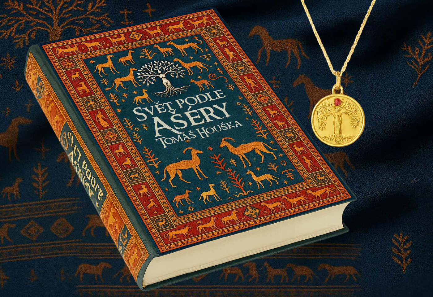 Svět podle Ašéry - knížka o Ašéře, staré hudbě a ženské tváři bohů